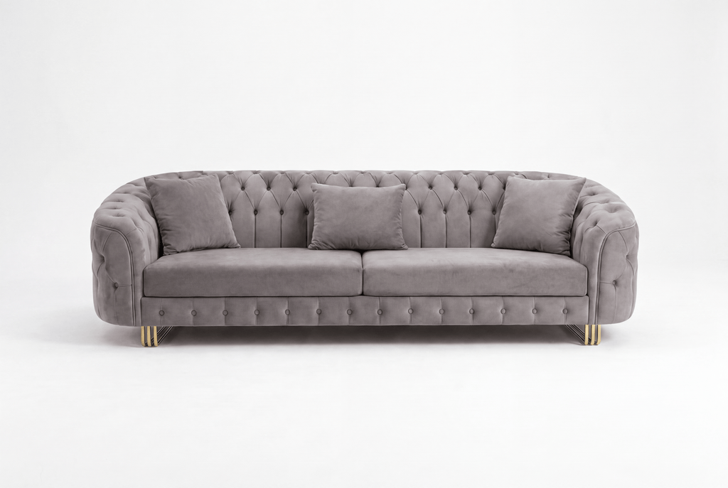 Tufted Royale · Canapea 3 locuri