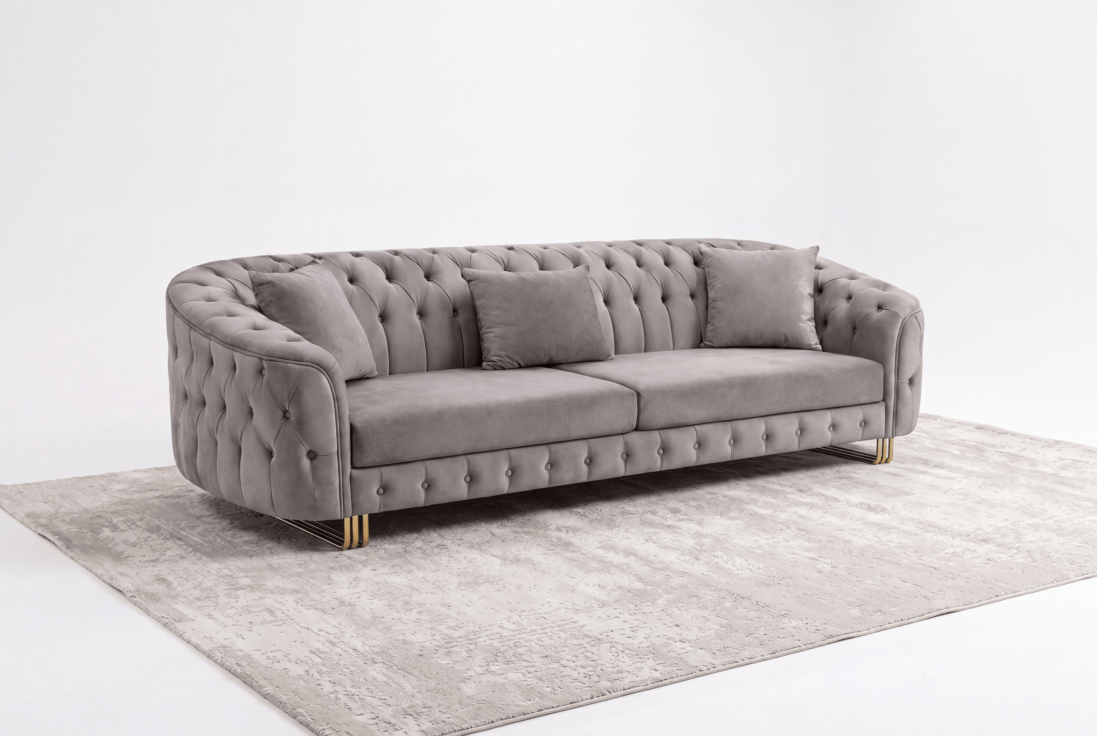 Tufted Royale · Canapea 3 locuri