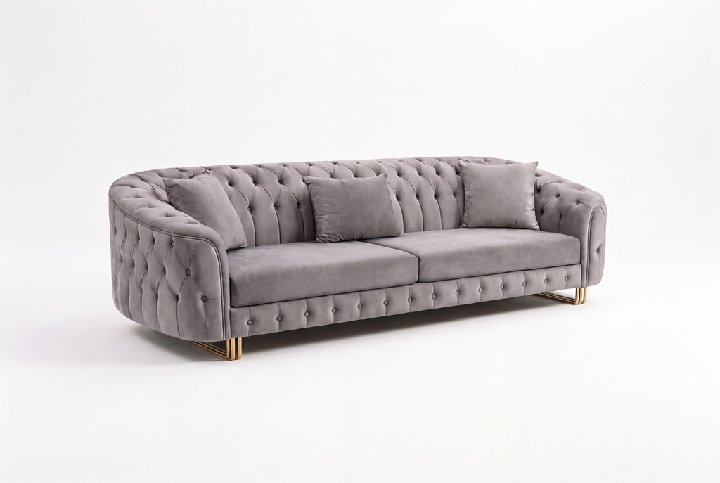 Tufted Royale · Canapea 3 locuri