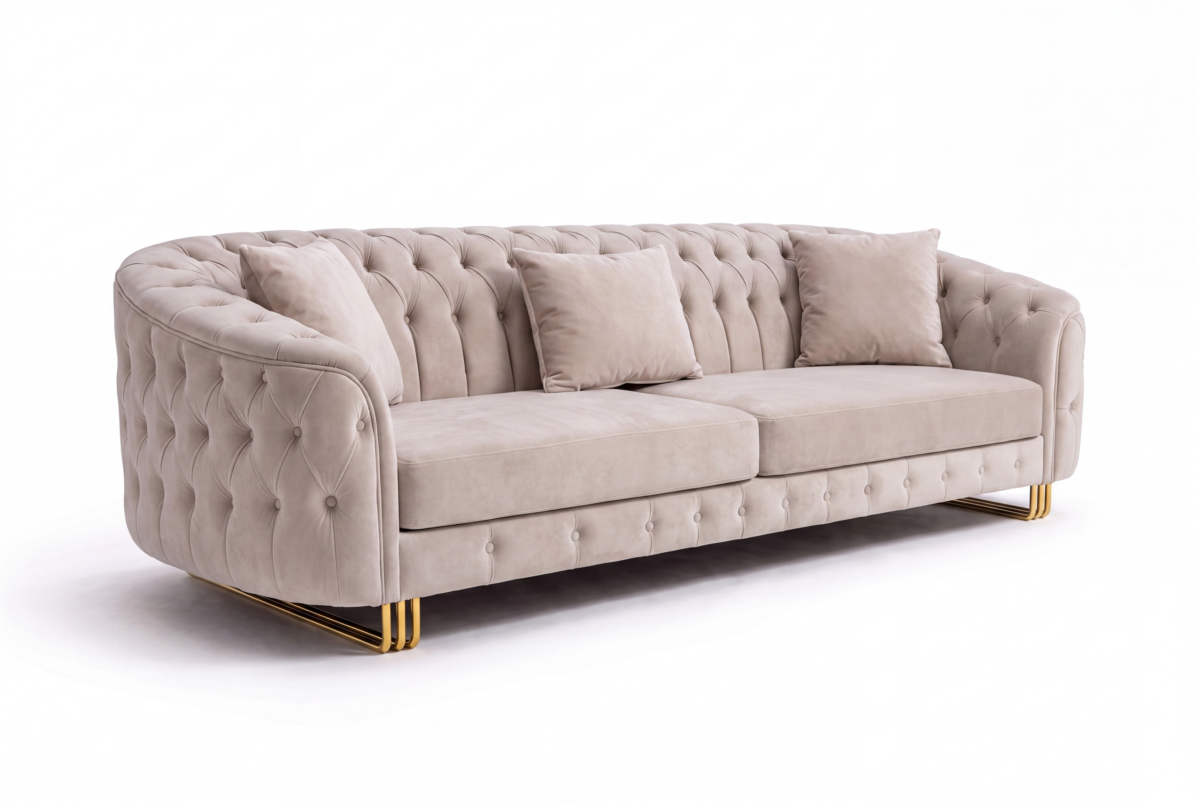 Tufted Royale · Canapea 3 locuri